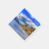 Devil's Lake, Wisconsin schilderachtig foto Servet (Hoek)