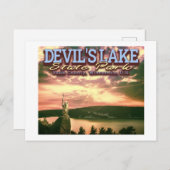DEVILS LAKE - WISCONSIN VERENIGDE STATEN BRIEFKAART (Voorkant / Achterkant)
