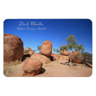 Devils Marbles , noordelijk gebied - Magnet Magneet