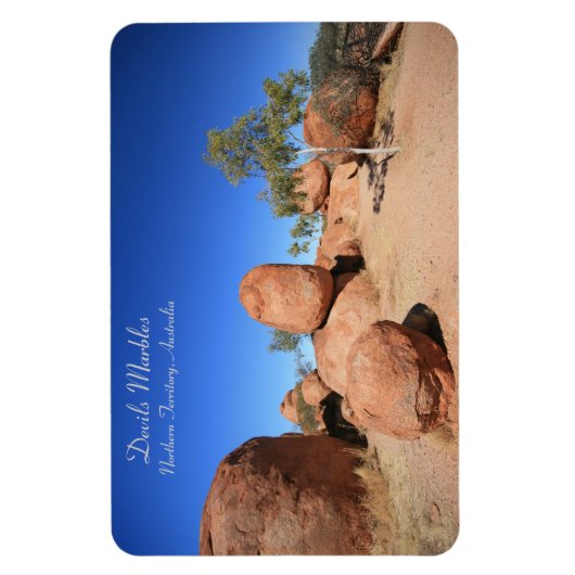 Devils Marbles , noordelijk gebied - Magnet Magneet (Verticaal)