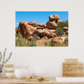 Devils Marbles Northern Territory Australia Poster (Keuken)