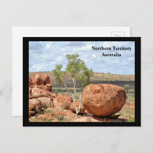 Devils Marbles / Northern Territory / Australië Briefkaart (Voorkant / Achterkant)