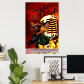 Devils Music Poster (Thuiskantoor)