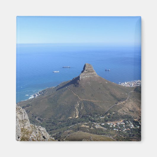 Devil's Peak Mountain, Kaapstad Magneet (Voorkant)