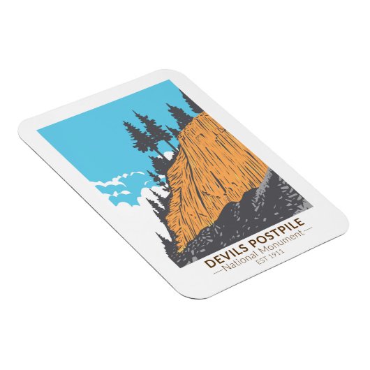 Devils Postpile National Monument  Magneet (Rechterzijde)