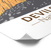 Devils Postpile National Monument  Poster (Hoek)