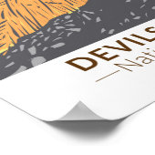 Devils Postpile National Monument  Poster (Hoek)