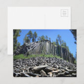 Devils Postpile - Sierra Briefkaart (Voorkant / Achterkant)