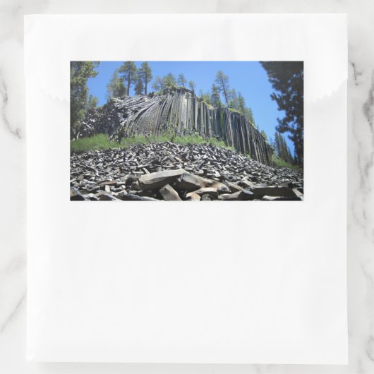 Devils Postpile - Sierra Rechthoekige Sticker (Tas)