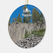 Devil's postpool keramisch ornament (Links)