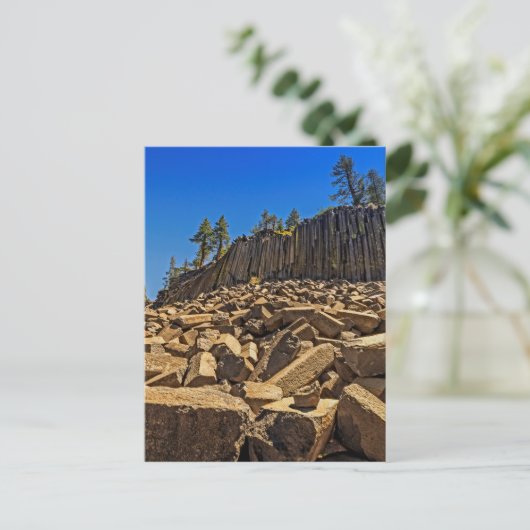 Devil's postpoolse nationale monument briefkaart (Staand voorkant)