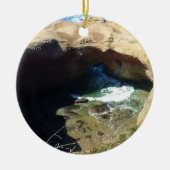 Devil's Punchbowl aan de kust van Oregon Keramisch Ornament (Voorkant)
