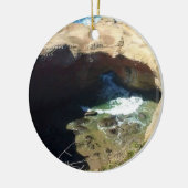 Devil's Punchbowl aan de kust van Oregon Keramisch Ornament (Links)