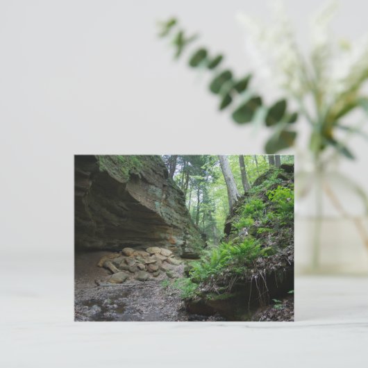 Devils Punchbowl Briefkaart (Staand voorkant)