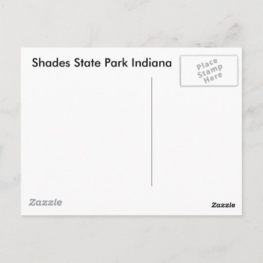 Devils Punchbowl Briefkaart (Achterkant)