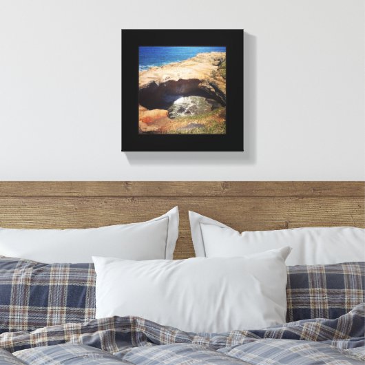 Devil's Punchbowl Canvas Afdruk (Insitu (Slaapkamer))