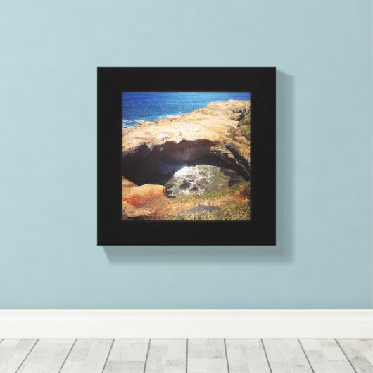 Devil's Punchbowl Canvas Afdruk (Insitu (Houten vloer))