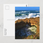 Devil's Punchbowl, Newport, Oregon Briefkaart (Voorkant / Achterkant)