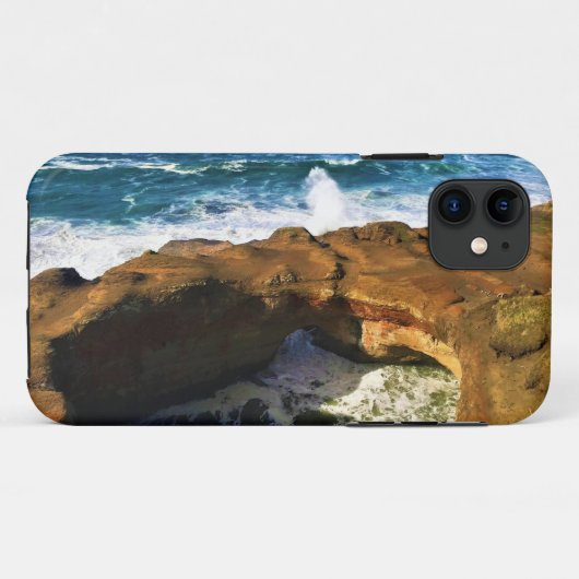 Devil's Punchbowl, Newport, Oregon Case-Mate iPhone Case (Achterkant (horizontaal))