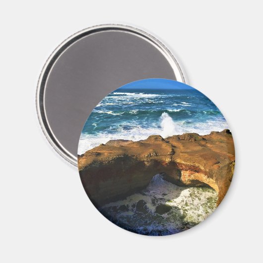 Devil's Punchbowl, Newport, Oregon Magneet (Voorkant / Achterkant)