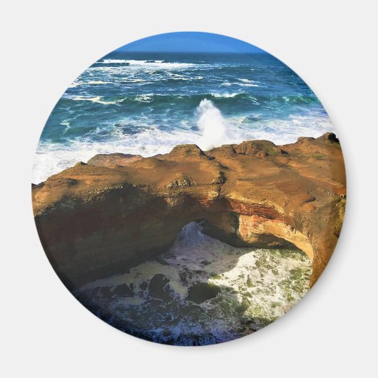 Devil's Punchbowl, Newport, Oregon Magneet (Voorkant)