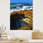 Devil's Punchbowl, Newport, Oregon Poster (Keuken)