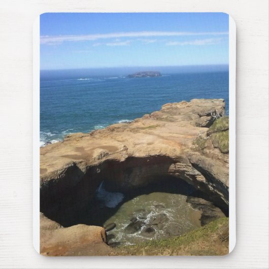Devil's Punchbowl & Otter Rock, OR Muismat (Voorkant)