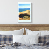 Devil's Punchbowl & Otter Rock, Oregon Canvas Afdruk (Insitu (Slaapkamer))