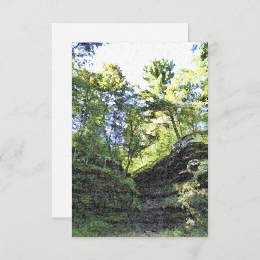 Devils Punchbowl Preserve Bedankkaart (Voorkant / Achterkant)