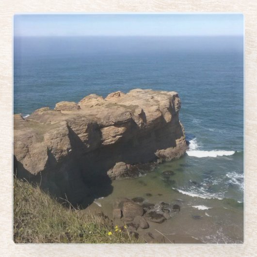 Devil's Punchbowl State Park Glazen Onderzetter (Voorkant)