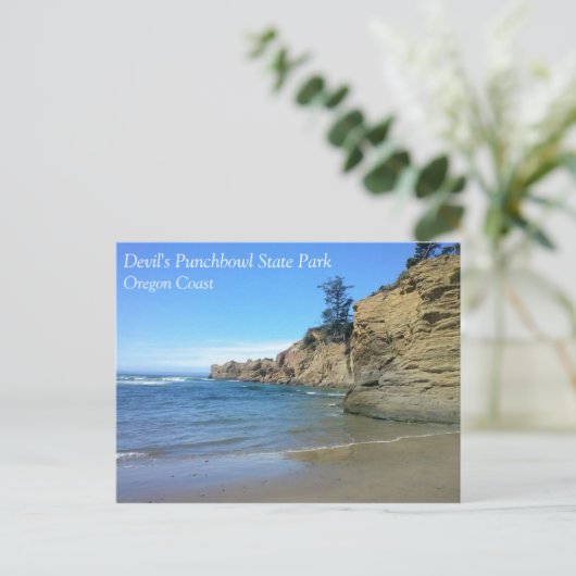 Devil's Punchbowl State Park, OF Briefkaart (Staand voorkant)