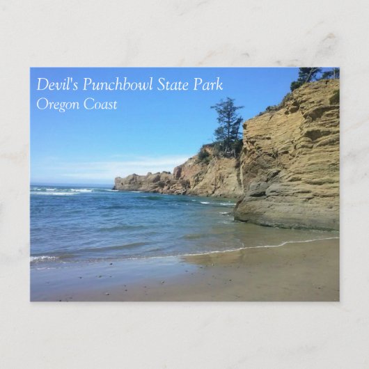 Devil's Punchbowl State Park, OF Briefkaart (Voorkant)