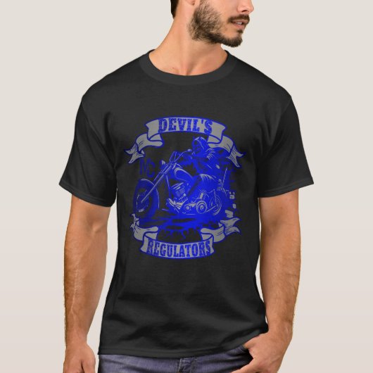 Devils Regulators Logo T-shirt met korte mouwen He (Voorkant)