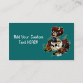 "Devil's Skull"-Visitekaartjes Visitekaartje (Achterkant)