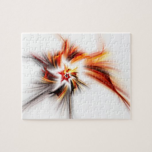 Devil's ster - Fractal Art Puzzle Legpuzzel (Horizontaal)