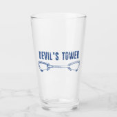 Devil's toren die snel klimmen glas (Voorkant)