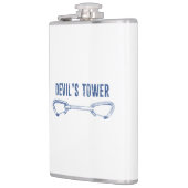 Devil's toren die snel klimmen heupfles (Links)