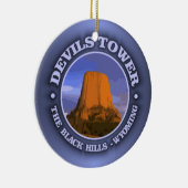 Devils Tower 3 Keramisch Ornament (Rechts)
