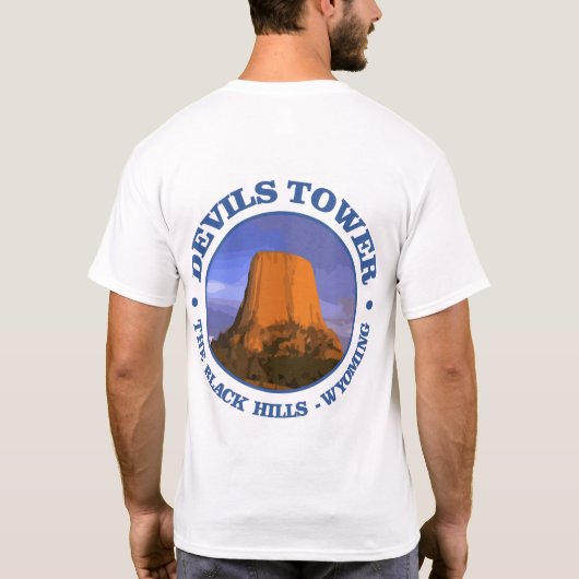 Devils Tower 3 T-shirt (Achterkant)