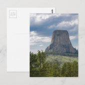 Devil's Tower Briefkaart (Voorkant / Achterkant)