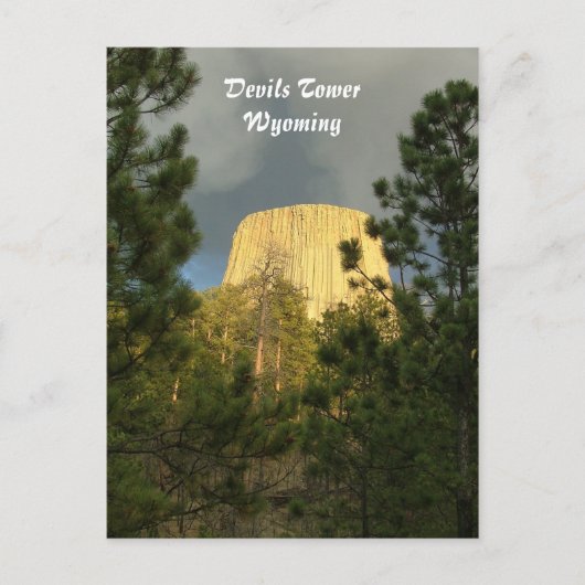 Devils Tower Briefkaart (Voorkant)