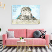 Devils Tower Canvas Afdruk (Insitu (Woonkamer))