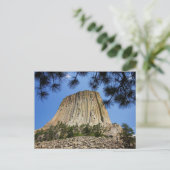 Devil's Tower, Devil's Tower National Monument (WY Briefkaart (Staand voorkant)