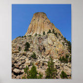 Devil's Tower, Devil's Tower National Monument (WY Poster (Voorkant)