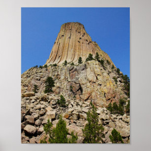 Devil's Tower, Devil's Tower National Monument (WY Poster