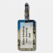 Devils Tower Easy ID Personal Bagagelabel (Achterkant verticaal)