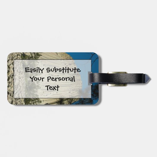 Devils Tower Easy ID Personal Bagagelabel (Achterkant horizontaal)