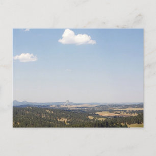 Devil's Tower gezien vanuit het zuiden, Wyoming Briefkaart