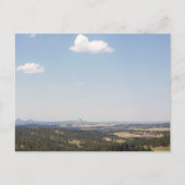 Devil's Tower gezien vanuit het zuiden, Wyoming Briefkaart (Voorkant)