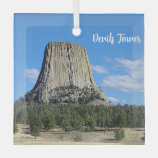 Devils Tower Glas Ornament